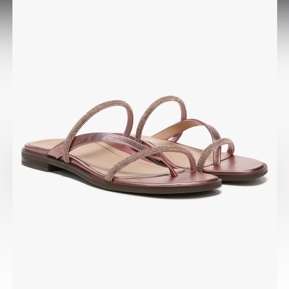 Vionic Citrine Prism Women's Slide Sandal in peach rose gold Size 6 - Picture 4 of 10